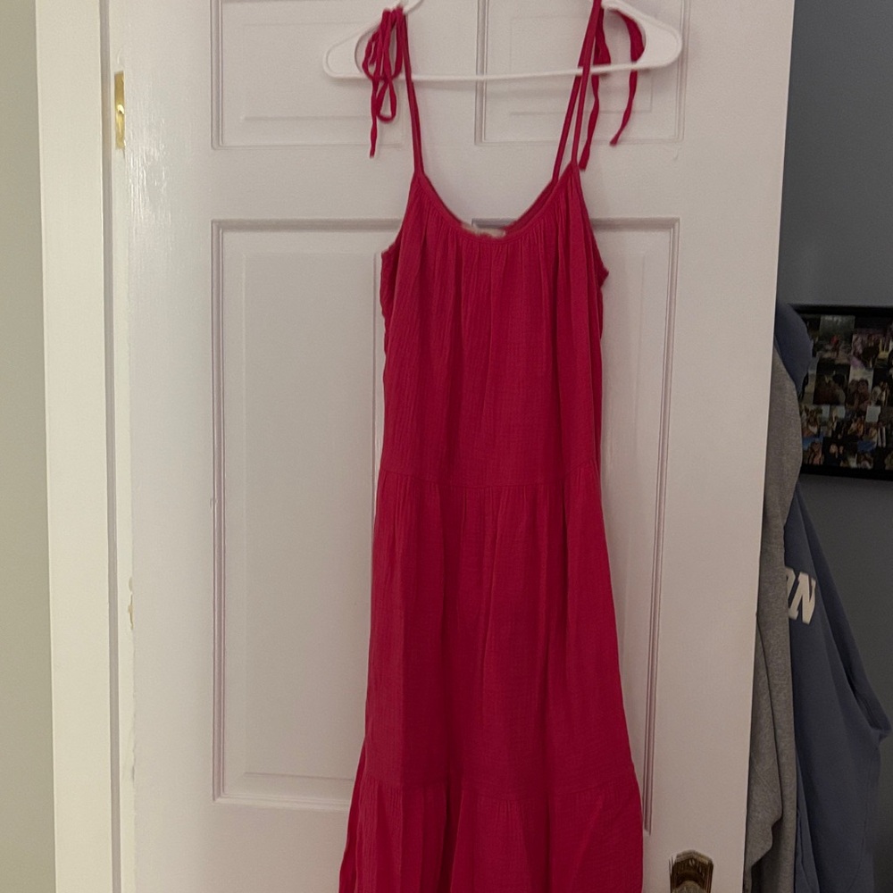 Pink summer dress